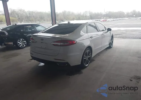 2019 Ford Fusion Titanium from USA, damaged, VIN 3FA6P0K95KR271291